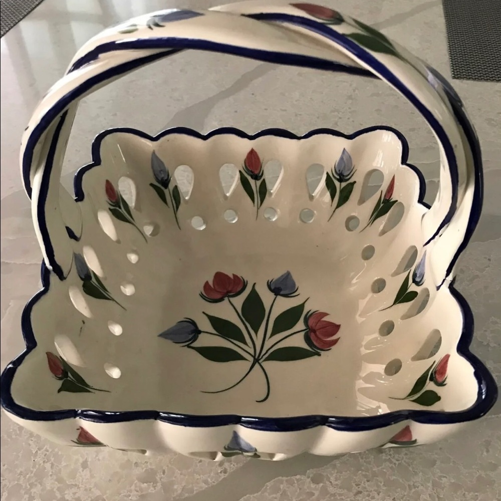 Portugal RCCL Ceramic Basket